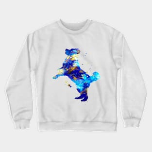 Bernese Mountain Dog Watercolor Painting 3 Crewneck Sweatshirt